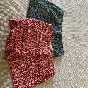 2 Pairs of Dept 222 shorts